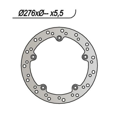 DISCO FRENO POST. NG 236 BMW R S ABS 1100 01/06