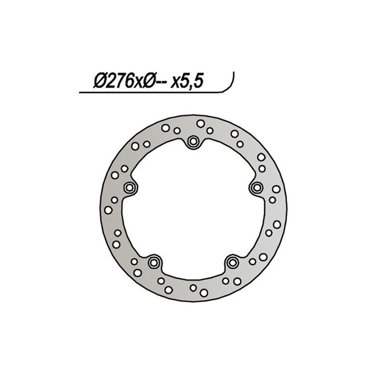 DISCO FRENO POST. NG 236 BMW R GS Adventure (R21A) 1150 01/05