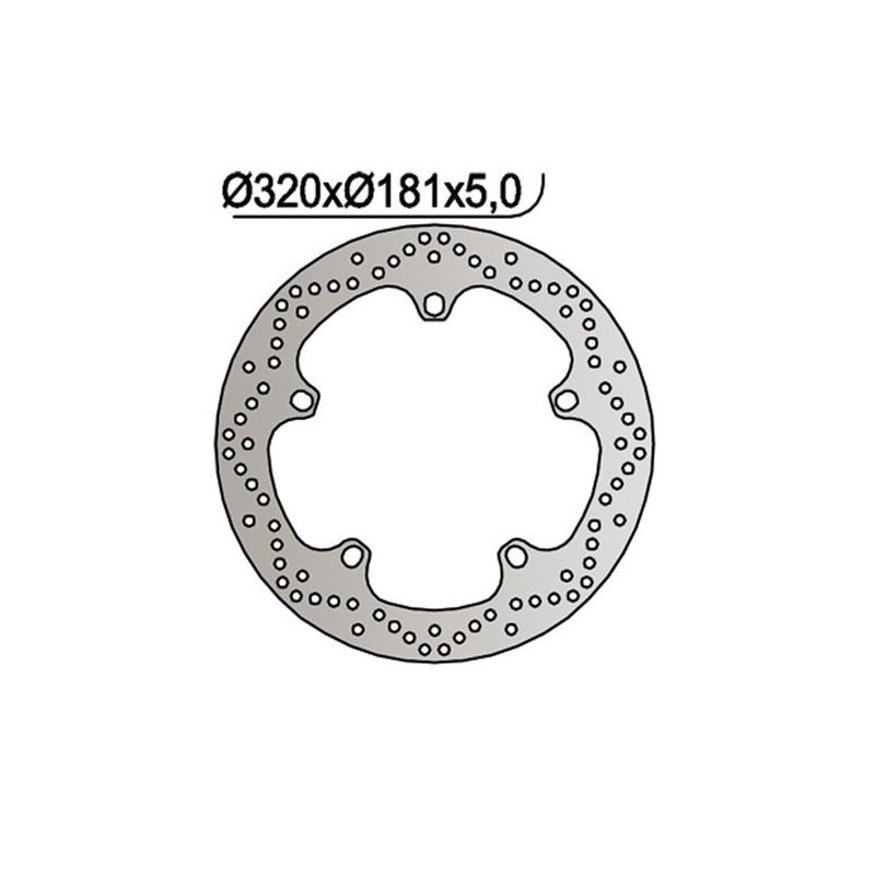 DISCO FRENO ANT. DX-SX NG 1046 BMW R NINE T SCRAMBLER (K23) 1200 17/20
