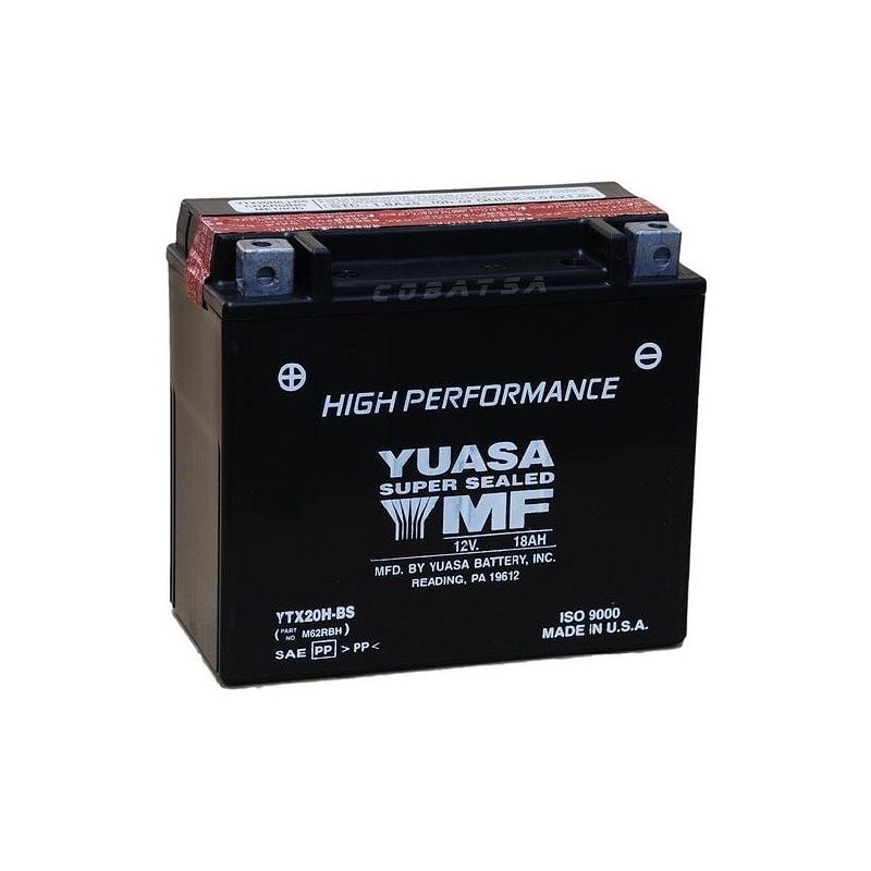 YTX20H-BS BATTERIA YUASA YTX20H-BS BUELL S2 Thunderbolt 1200 94/96  YUASA