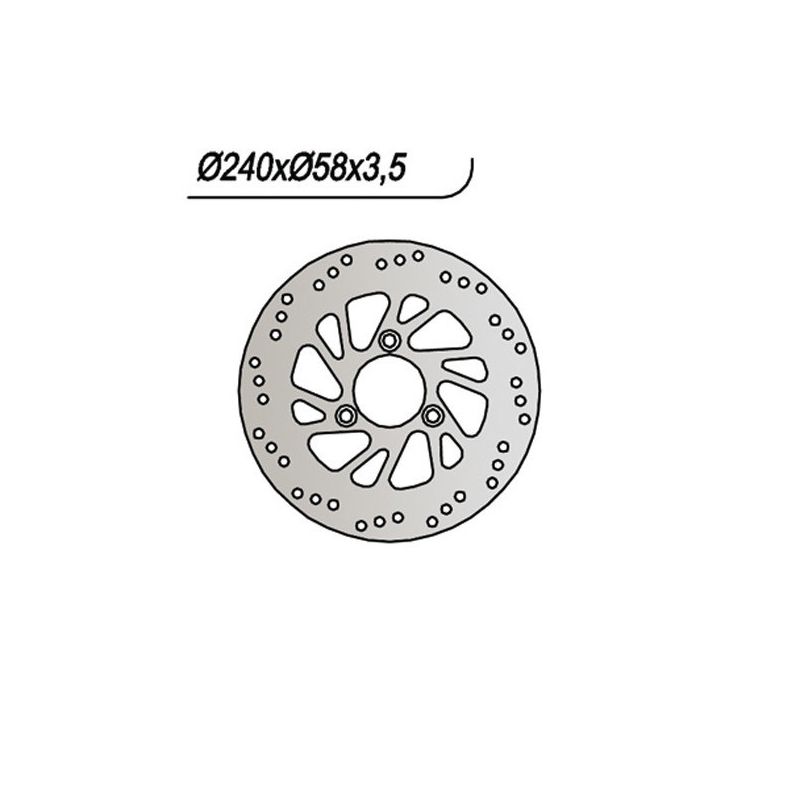 DISCO FRENO ANT. NG 448 CAGIVA Cucciolo 125 98/00