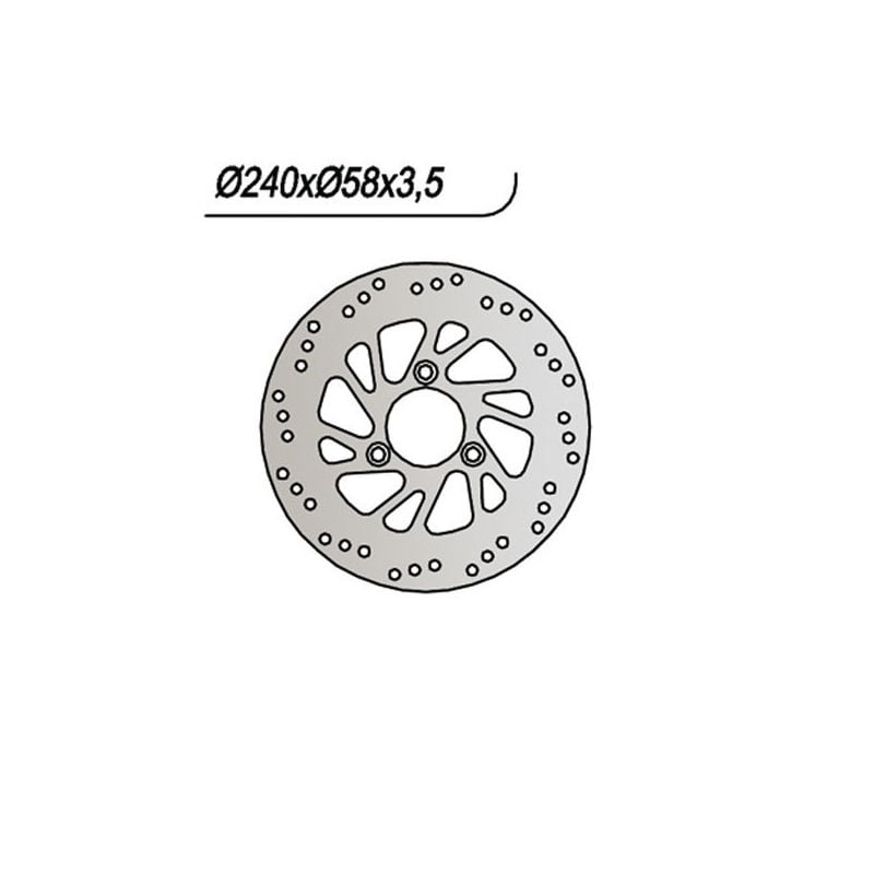 DISCO FRENO ANT. NG 448 CAGIVA Nuvola 125 01/02