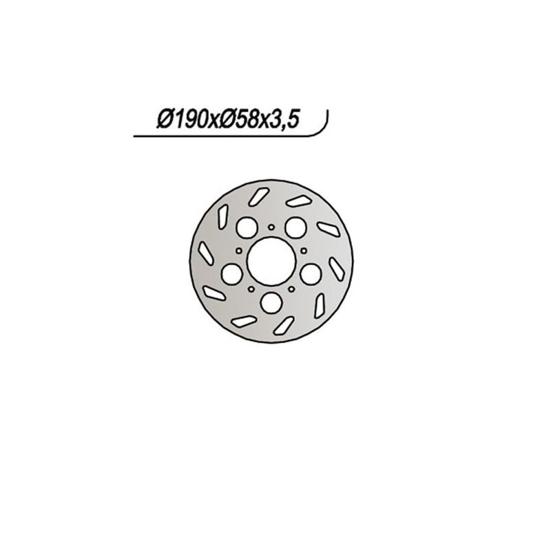 DISCO FRENO ANT. NG 444 DERBI Atlantis 4T 50 04/06