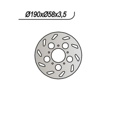 DISCO FRENO ANT. NG 444 DERBI Atlantis 4T 50 04/06