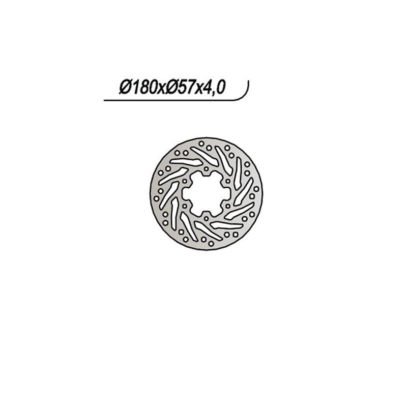 DISCO FRENO POST. NG 802 DERBI GPR / GPR E2 50 04/08