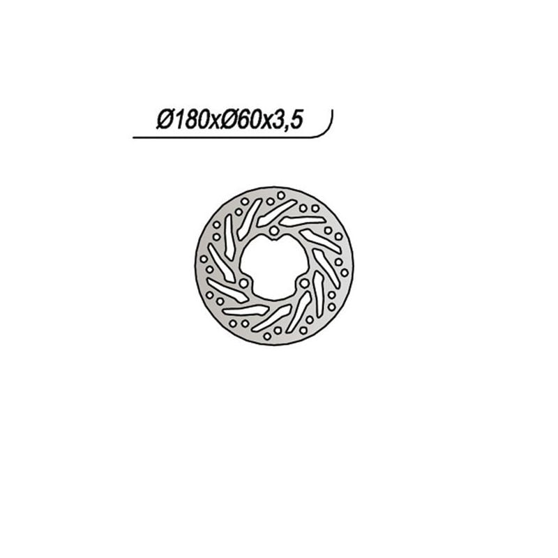 DISCO FRENO POST. NG 734 DERBI GPX 1 50 06/06
