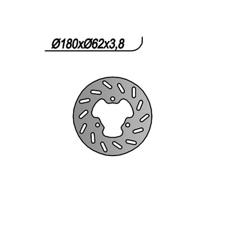 DISCO FRENO POST. NG 089 DERBI Senda R 50 97/99