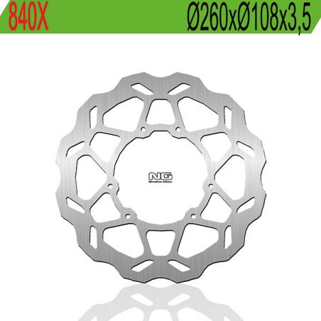 DISCO FRENO ANT. NG 193X DERBI Senda R DRD Racing E2 (SR1D2B) 50 05/10