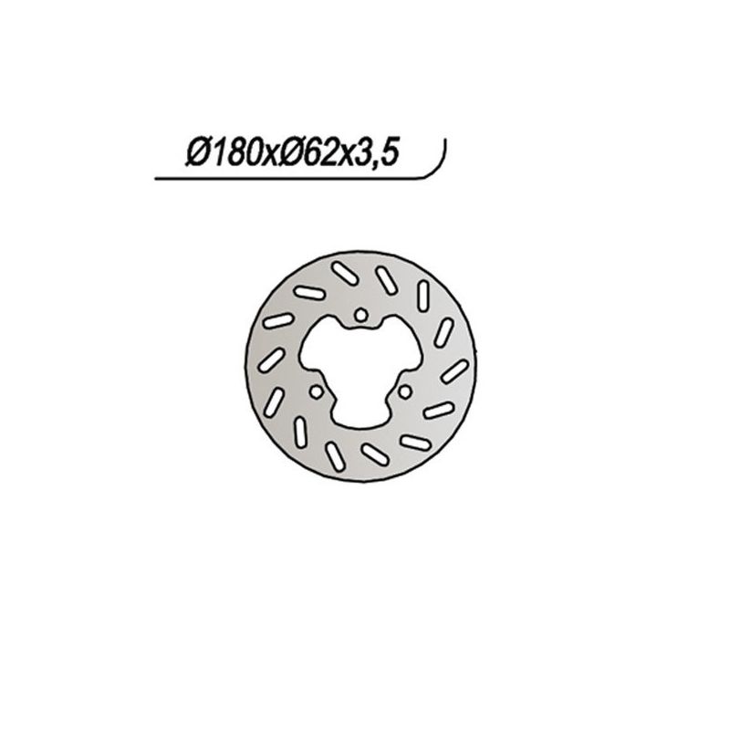 DISCO FRENO POST. NG 351 DERBI Senda SM Racer (SENDHB) 50 02/03