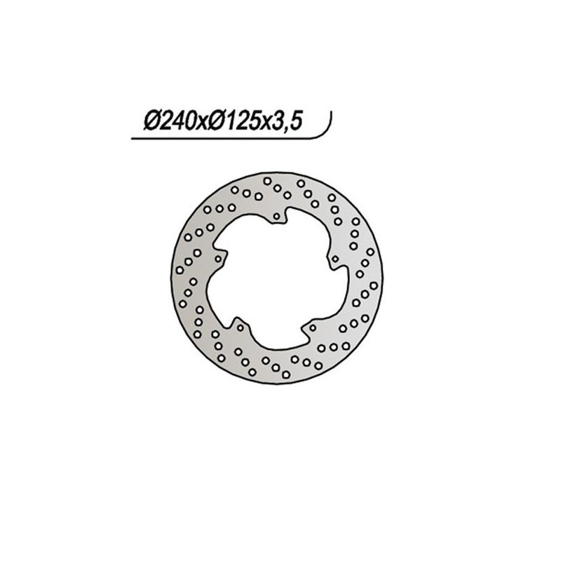 DISCO FRENO POST. NG 864 DERBI GP1 E2 / Low Seat E3 125 05/06