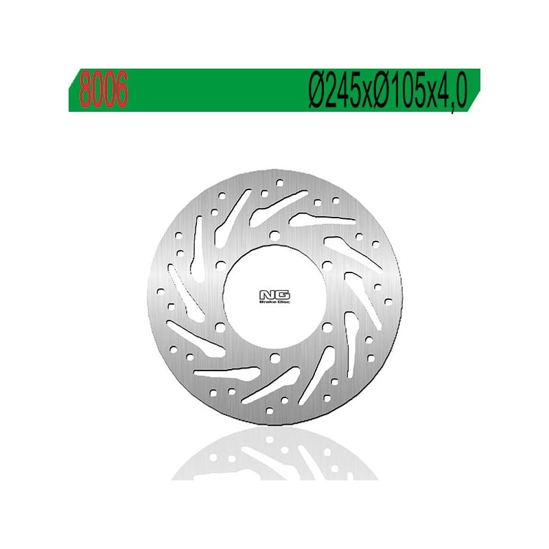 DISCO FRENO ANT. NG 8006 DERBI GP1 E2 / Low Seat E3 125 07/09