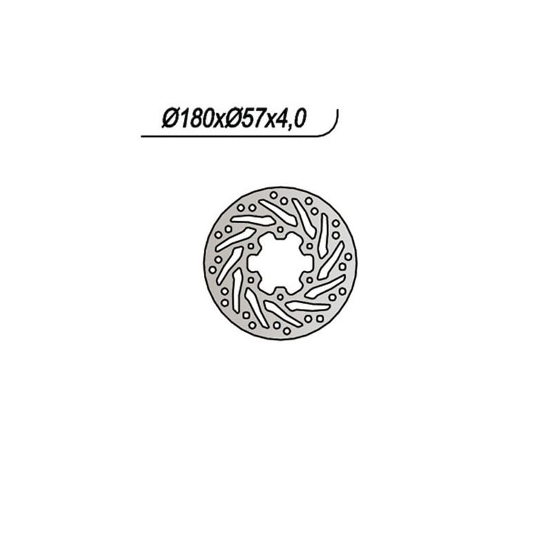 DISCO FRENO POST. NG 802 DERBI GPR (GS1A1A) 125 04/06