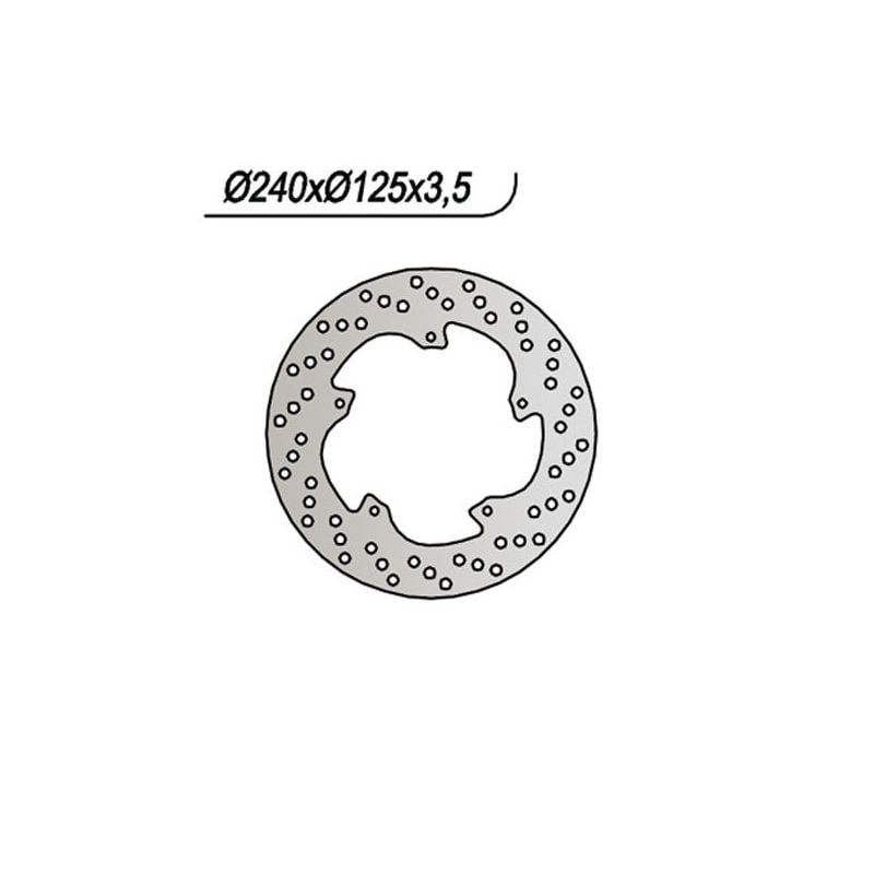 DISCO FRENO POST. NG 864 DERBI GP 1 250 05/07