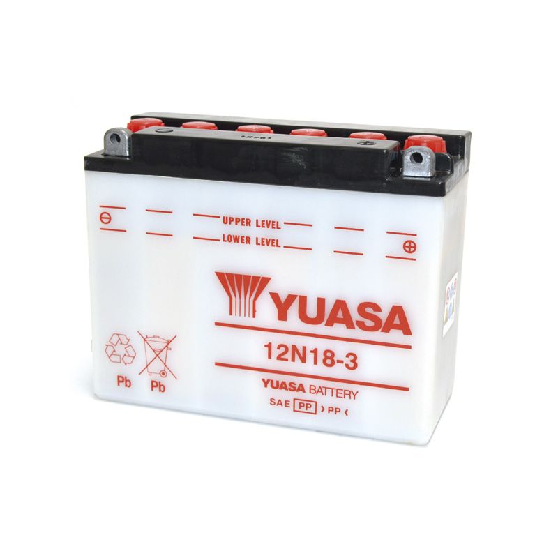 BATTERIA YUASA 12N18-3 DUCATI Sport Desmo Twin Parallelo 350 77/78