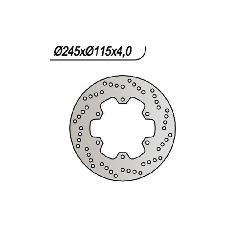 DISCO FRENO POST. NG 028 DUCATI Sport / Sport H.F. 620 03/04