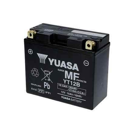 BATTERIA YUASA YT12B-BS(WC) DUCATI Monster 797 Plus (MD00AA) 803 17/19