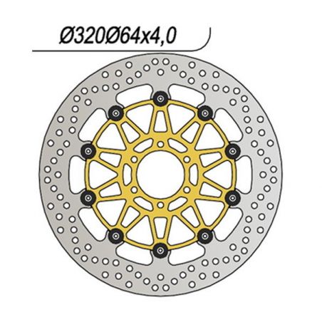 DISCO FRENO ANT. DX-SX NG 145 DUCATI MH Evoluzione Sport Classic (V300AA) 900 01/02