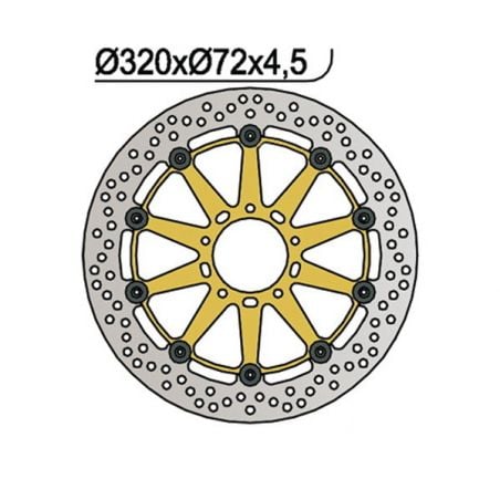 DISCO FRENO ANT. DX-SX NG 1051 DUCATI Monster S 1100 08/10