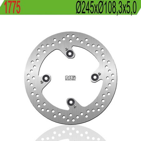 DISCO FRENO POST. NG 1775 DUCATI Monster S ABS 1100 10/10