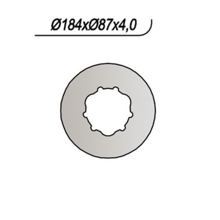 DISCO FRENO POST. NG 249 FANTIC MOTOR Extra 50 97/98