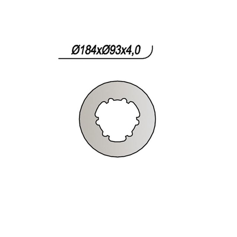 DISCO FRENO ANT. NG 250 FANTIC MOTOR 307 Trial 250 90/91