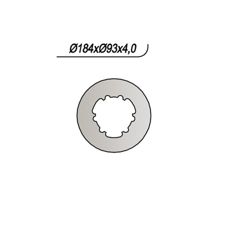 DISCO FRENO ANT. NG 250 FANTIC MOTOR Clubman 250 97/97