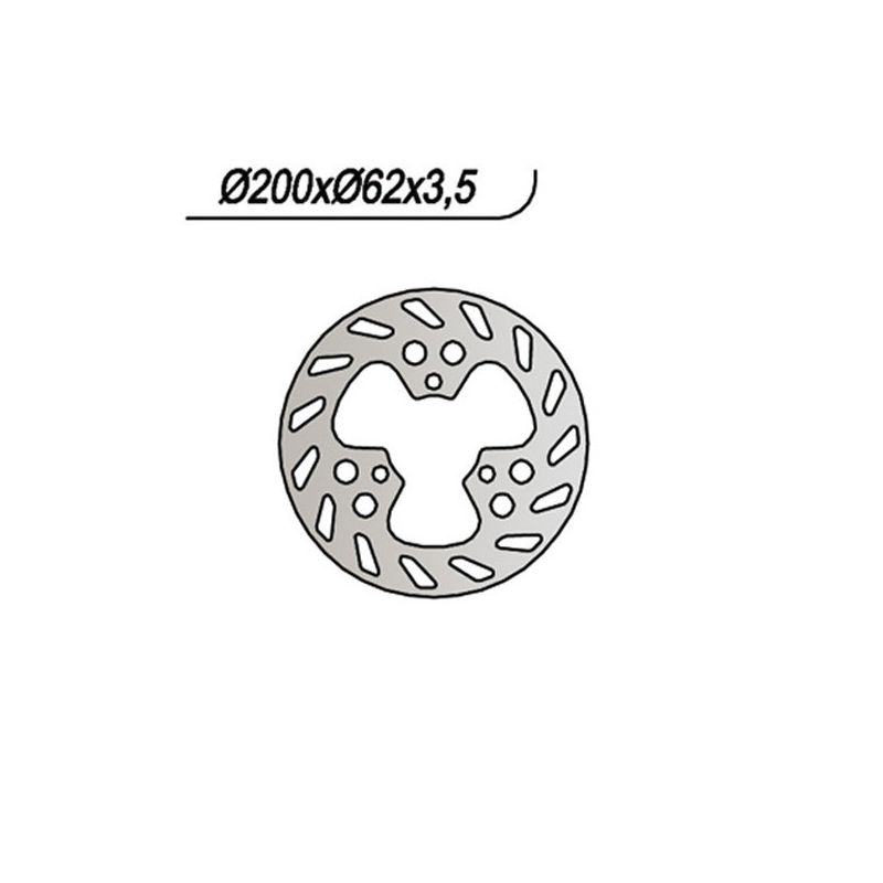 DISCO FRENO POST. NG 115 GAS GAS Pampera 125 03/05