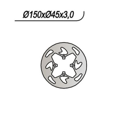 DISCO FRENO POST. NG 389 GAS GAS TXT PRO 125 02/02