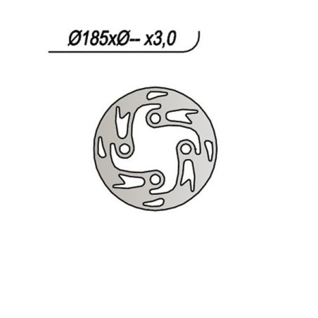 DISCO FRENO ANT. NG 715 GAS GAS TXT PRO 125 04/07