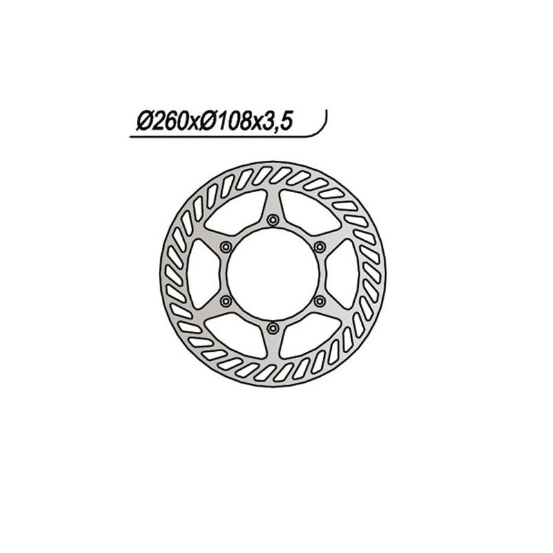 DISCO FRENO ANT. NG 731 GAS GAS MC 250 02/11