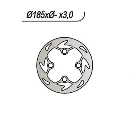 DISCO FRENO ANT. NG 413 GAS GAS TXT PRO 280 02/02