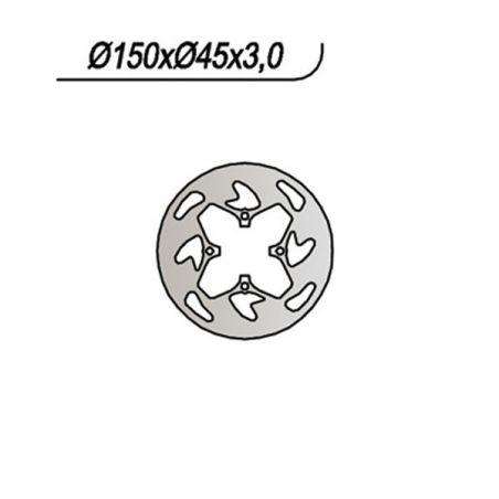 DISCO FRENO POST. NG 389 GAS GAS TXT PRO 280 02/02