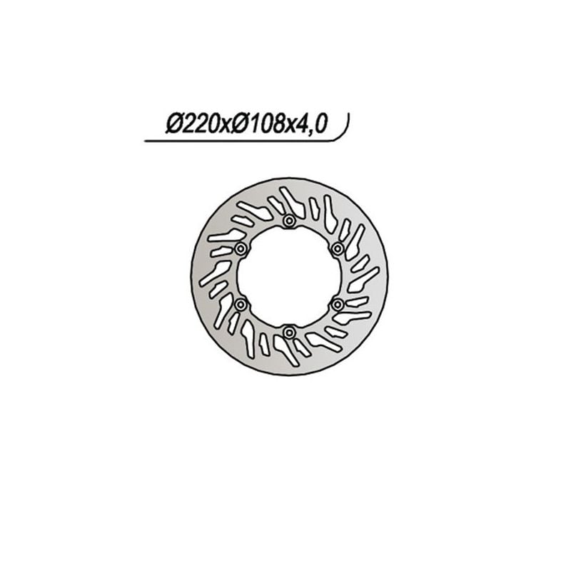 DISCO FRENO POST. NG 821 GAS GAS FSR EC 515 08/09