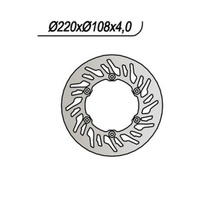 DISCO FRENO POST. NG 821 GAS GAS FSR EC 515 08/09