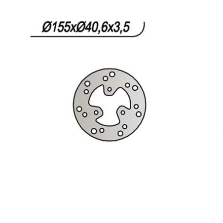 DISCO FRENO ANT. NG 438 GILERA Easy Moving 50 95/96