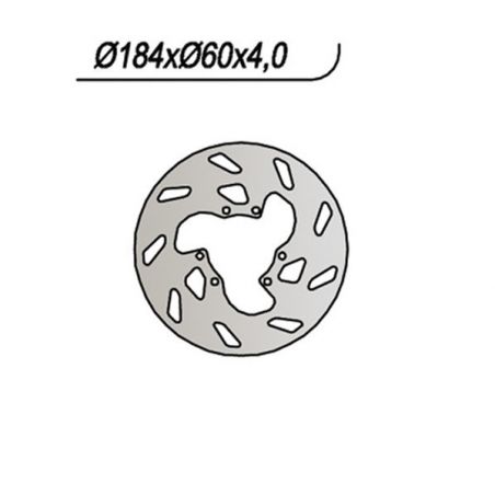 DISCO FRENO POST. NG 227 GILERA GSM 50 99/03
