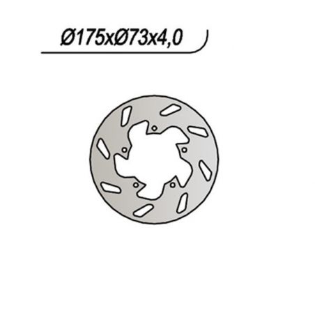 DISCO FRENO POST. NG 366 GILERA Runner Purejet / Race (C46200) 50 05/12