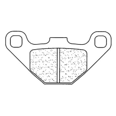PASTIGLIA FRENO ANT. CL BRAKES 2306MX10 GILERA Sioux 50 92/92