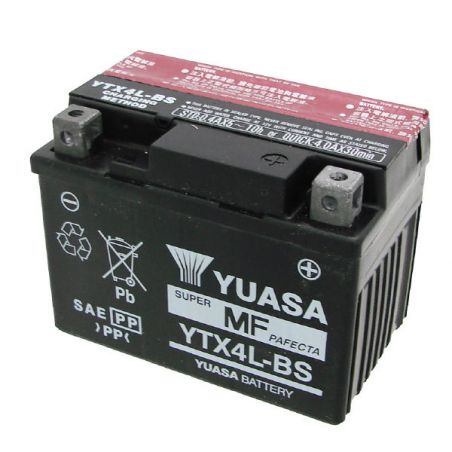 BATTERIA YUASA YTX4L-BS GILERA Stalker DD/DT 50 97/02