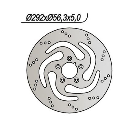 DISCO FRENO ANT. DX NG 736 HARLEY DAVIDSON XL/XLH Sportster Hugger 883 00/03