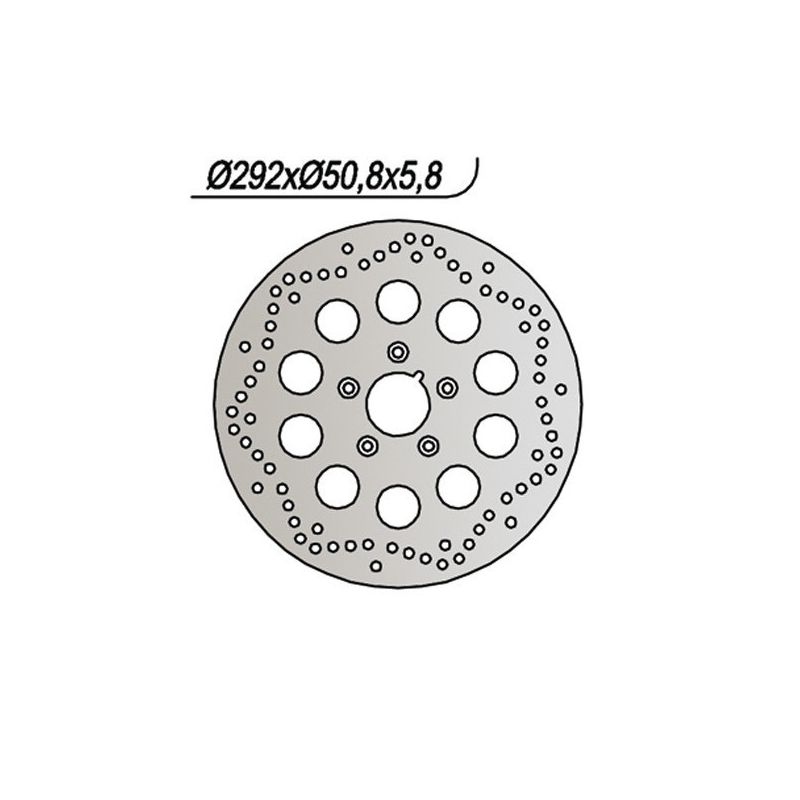 DISCO FRENO POST. NG 678 HARLEY DAVIDSON All Dyna Glide models 1340 84/99