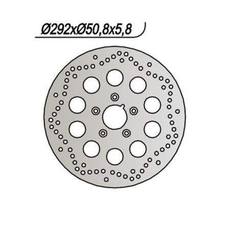DISCO FRENO POST. NG 678 HARLEY DAVIDSON All Touring models 1340 84/99