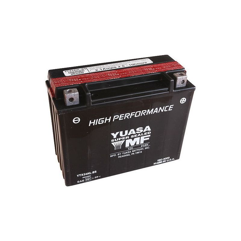 BATTERIA YUASA YTX24HL-BS HARLEY DAVIDSON FLH Electra Glide 1340 82/84