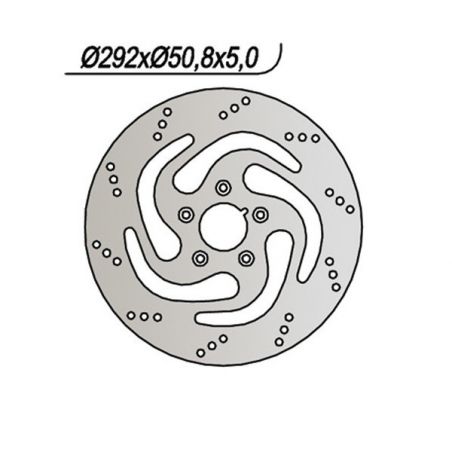 DISCO FRENO ANT. NG 739 HARLEY DAVIDSON FXLR Low Rider Custom Annversary 1340 93/93