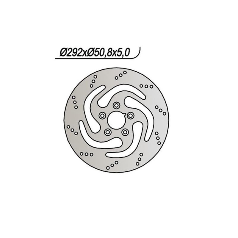 DISCO FRENO POST. NG 1004 HARLEY DAVIDSON FXRS Super Glide II 1340 82/83