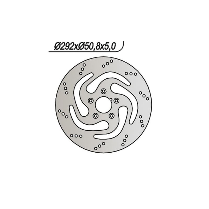 DISCO FRENO ANT. NG 739 HARLEY DAVIDSON FXRT Sport Glide 1340 84/92