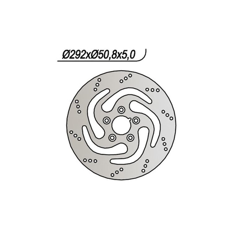 DISCO FRENO POST. NG 1004 HARLEY DAVIDSON FXRT Sport Glide 1340 84/92