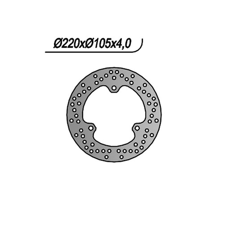 DISCO FRENO ANT. NG 155 HONDA X8RS/X8RX 50 98/03