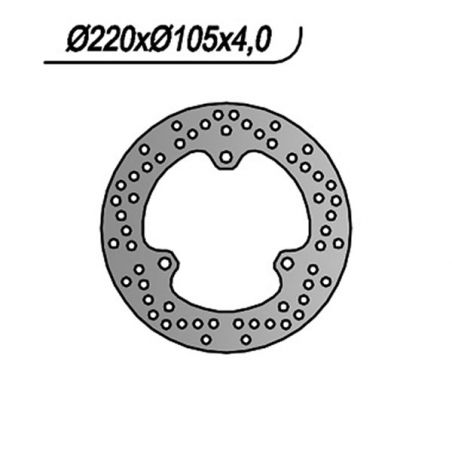 DISCO FRENO ANT. NG 155 HONDA X8RS/X8RX 50 98/03