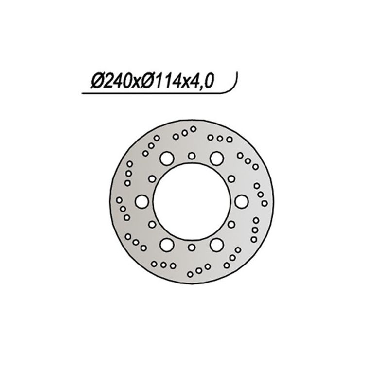 DISCO FRENO ANT. NG 194 HONDA Ca Rebel (Jc24) (Jc26) 125 95/00